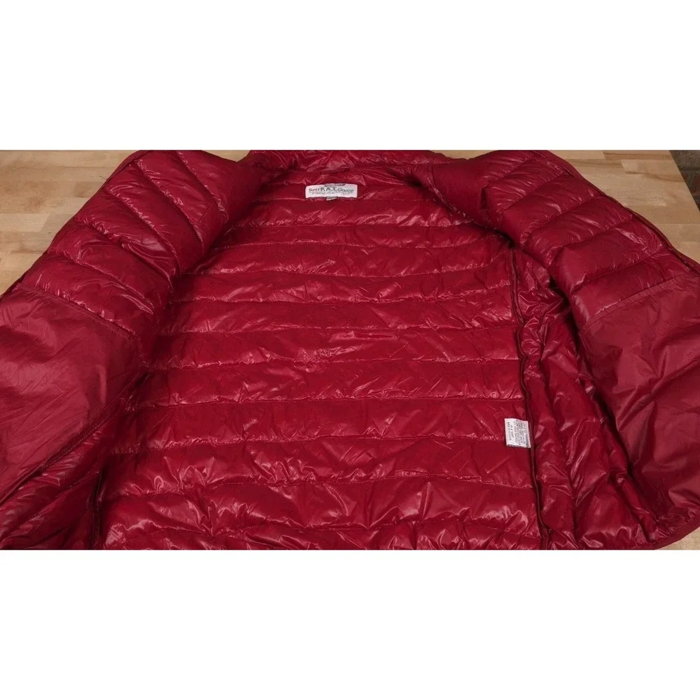 Triple Fat Goose Mens Size 2XL Red Full Zip Puffer Down Jacket